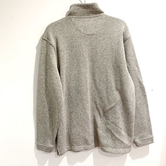 Haggar Cool 18® Pro Quarter-Zip Fleece Pullover — Size L - Picture 3 of 7